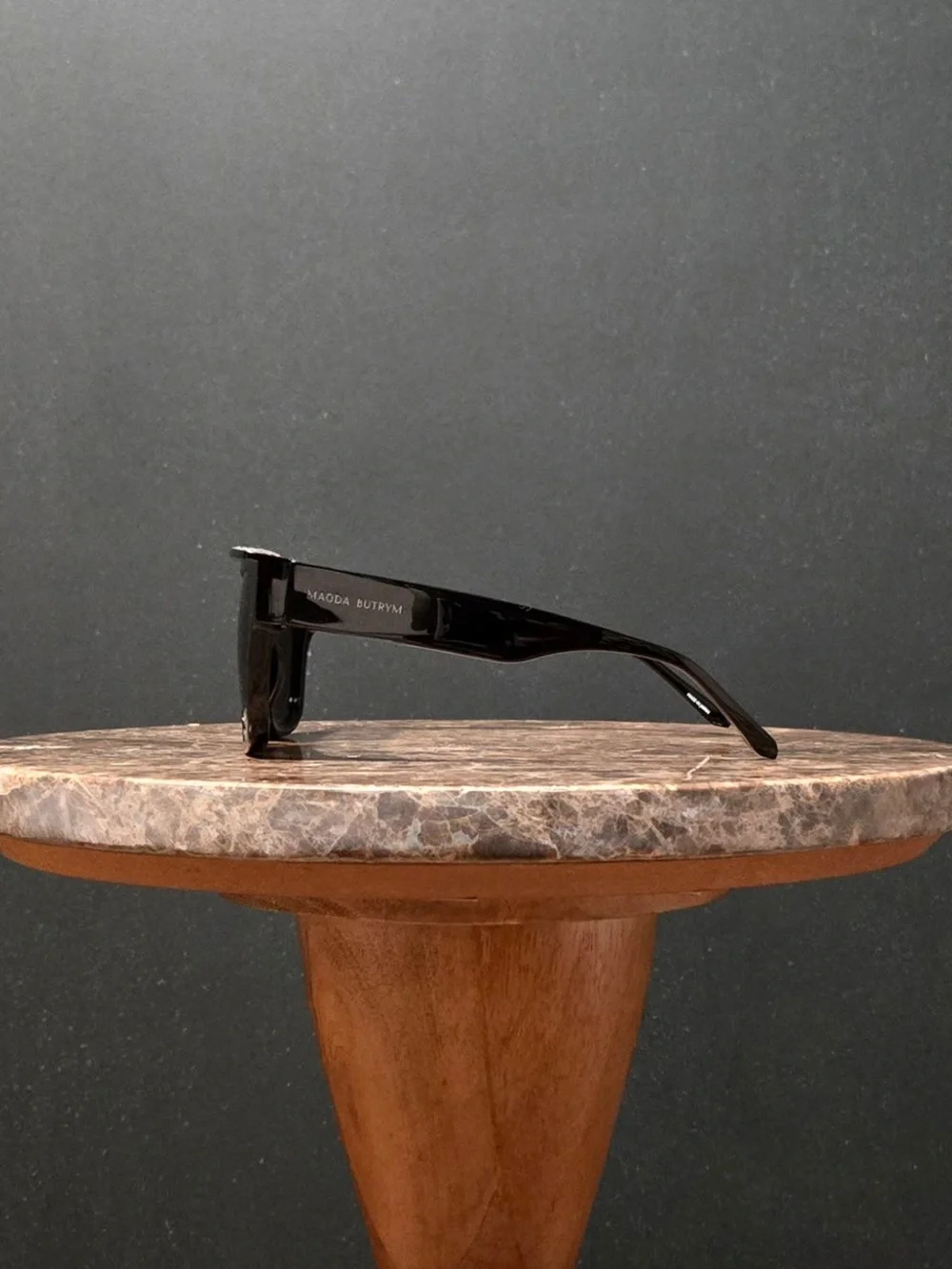 magda butrym x linda farrow | crystal flat top sunglasses | luxury